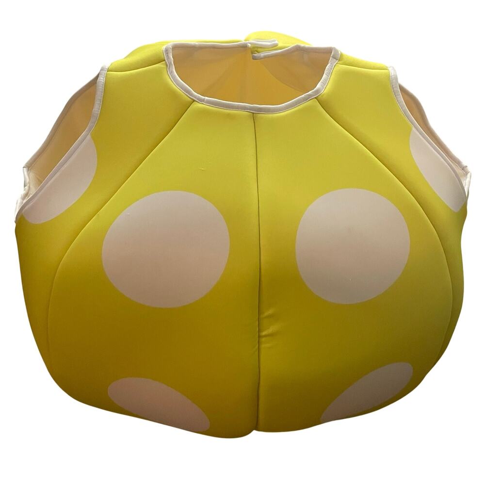 New Polka- Dotted Pickleball Adult Unisex OS Yellow White Halloween Costume